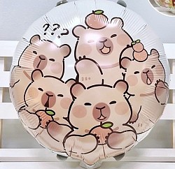 Capybara 33CM £3.8 Helium filled / £2.8 Air Filled