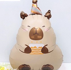 Capibara birthday 40*50CM £10 Helium Filled / £8 Air Filled